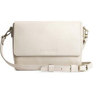 ⚡Portland Leather Women Bone Handmade Finest Goods Metro Crossbody Bag